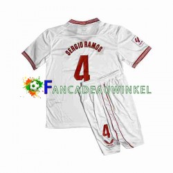 Sevilla FC Wedstrijdshirt met Korting Sergio Ramos 4 Thuis Kind 2023-24 Korte Mouw