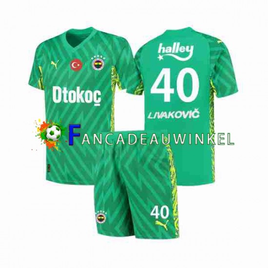 Fenerbahce Livakovic 40 Footbal Kit Keepersshirt Thuis 2023-24 Korte Mouw