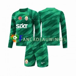 Galatasaray Wedstrijdshirt met Korting Keepersshirt Thuis Kind 2023-24 Lange Mouw