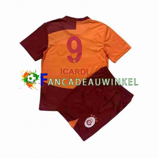 Galatasaray Wedstrijdshirt met Korting Icardi 9 Thuis Kind 2023-24 Korte Mouw