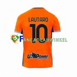 Inter Milan Wedstrijdshirt met Korting Lautaro Martinez 10 3rd Heren 2023-24 Korte Mouw