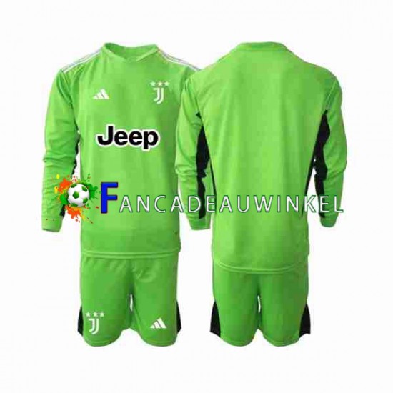 Juventus Wedstrijdshirt met Korting Keepersshirt 3rd Kind 2023-24 Lange Mouw