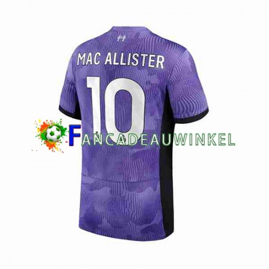 Liverpool Wedstrijdshirt met Korting Alexis Mac Allister 10 3rd Heren 2023-24 Korte Mouw