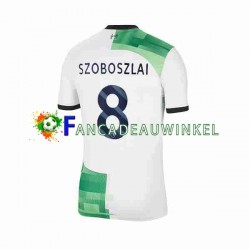 Liverpool Wedstrijdshirt met Korting Dominik Szoboszlai 8 Uit Heren 2023-24 Korte Mouw
