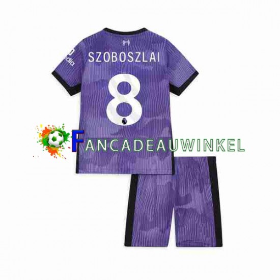 Liverpool Wedstrijdshirt met Korting Dominik Szoboszlai 8 3rd Kind 2023 Korte Mouw