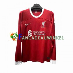 Liverpool Wedstrijdshirt met Korting Thuis Heren 2023-24 Lange Mouw