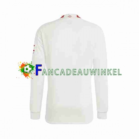 Manchester United Wedstrijdshirt met Korting 3rd Heren 2023-24 Lange Mouw