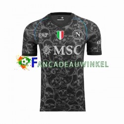 Napoli Wedstrijdshirt met Korting Halloween Thuis Heren 2023-24 Korte Mouw