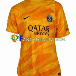 Paris Saint-Germain Wedstrijdshirt met Korting Keepersshirt Uit Heren 2023-24 Korte Mouw