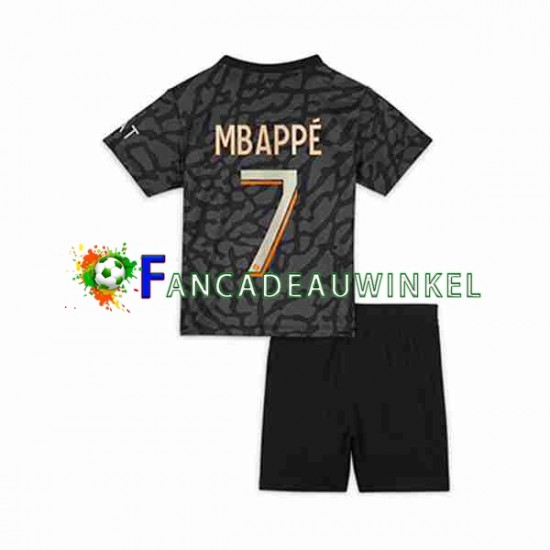 Paris Saint-Germain Wedstrijdshirt met Korting Mbappé Kylian 7 3rd Kind 2023-24 Korte Mouw