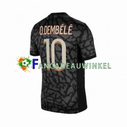 Paris Saint-Germain Wedstrijdshirt met Korting O.Dembele 10 3rd Heren 2023-24 Korte Mouw