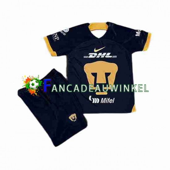 Pumas UNAM Wedstrijdshirt met Korting Uit Kind 2023-24 Korte Mouw