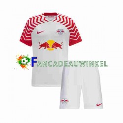 RB Leipzig Wedstrijdshirt met Korting Thuis Kind 2023-24 Korte Mouw