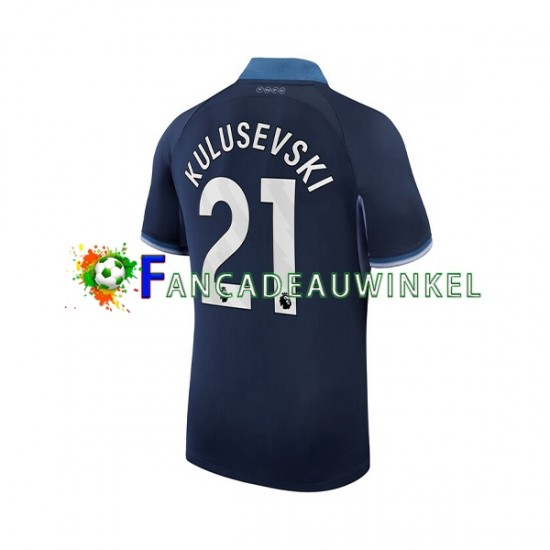 Tottenham Hotspur Wedstrijdshirt met Korting Kulusevski 21 Uit Heren 2023-24 Korte Mouw