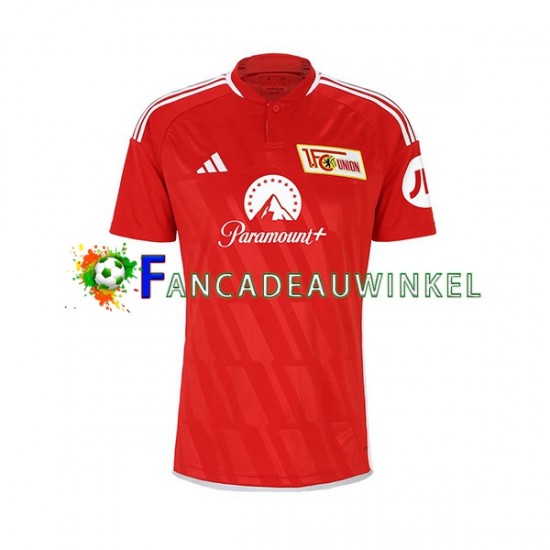 Union Berlin Wedstrijdshirt met Korting Thuis Heren 2023-24 Korte Mouw