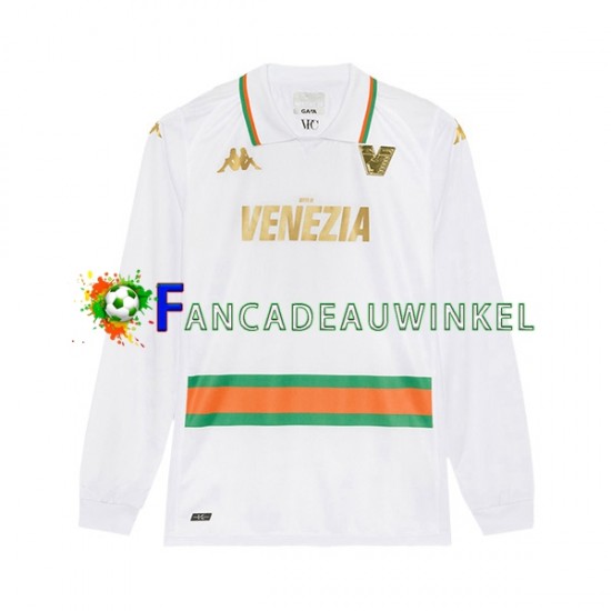 Venezia Wedstrijdshirt met Korting Uit Heren 2023-24 Lange Mouw