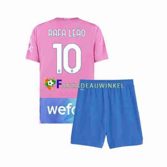 AC Milan Wedstrijdshirt met Korting Rafael Leao 10 3rd Kind 2023-24 Korte Mouw