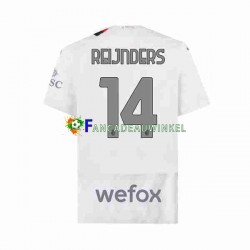 AC Milan Wedstrijdshirt met Korting Tijjani Reijnders 14 Uit Heren 2023-24 Korte Mouw