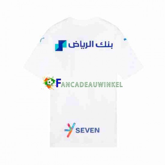Al Hilal Wedstrijdshirt met Korting Uit Heren 2023-24 Korte Mouw