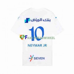 Al Hilal Wedstrijdshirt met Korting Neymar JR 10 Uit Heren 2023-24 Korte Mouw