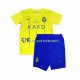 Al-Nassr Wedstrijdshirt met Korting Thuis Kind 2023-24 Korte Mouw