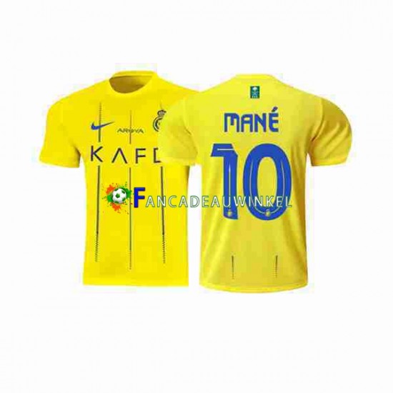 Al-Nassr Wedstrijdshirt met Korting Mane 10 Thuis Heren 2023-24 Korte Mouw