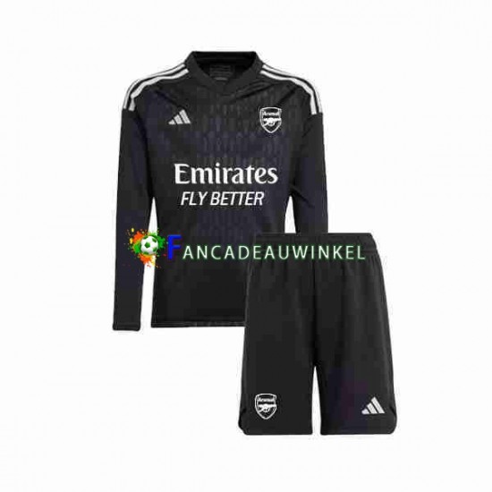 Arsenal Wedstrijdshirt met Korting Keepersshirt Thuis Kind 2023-24 Lange Mouw