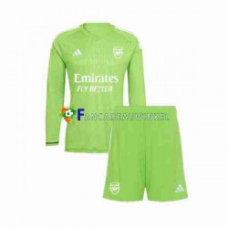 Arsenal Wedstrijdshirt met Korting Keepersshirt 3rd Kind 2023-24 Lange Mouw