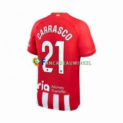 Atlético Madrid Wedstrijdshirt met Korting 2 Yannick Carrasco 21 Thuis Heren 2023-24 Korte Mouw