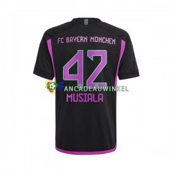 FC Bayern München Wedstrijdshirt met Korting Jamal Musiala 42 Uit Heren 2023-24 Korte Mouw