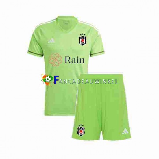 Besiktas Wedstrijdshirt met Korting Keepersshirt Uit Kind 2023-24 Korte Mouw