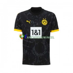 Borussia Dortmund Wedstrijdshirt met Korting Uit Heren 2023-24 Korte Mouw