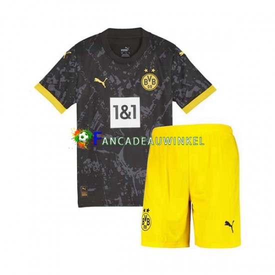 Borussia Dortmund Wedstrijdshirt met Korting Uit Kind 2023-24 Korte Mouw