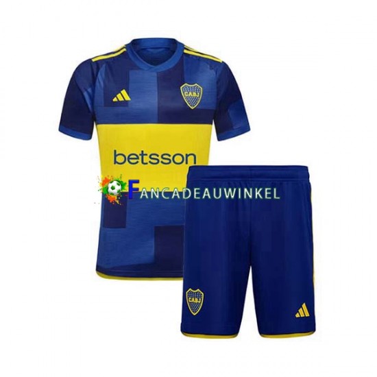 CA Boca Juniors Wedstrijdshirt met Korting Thuis Kind 2023-24 Korte Mouw