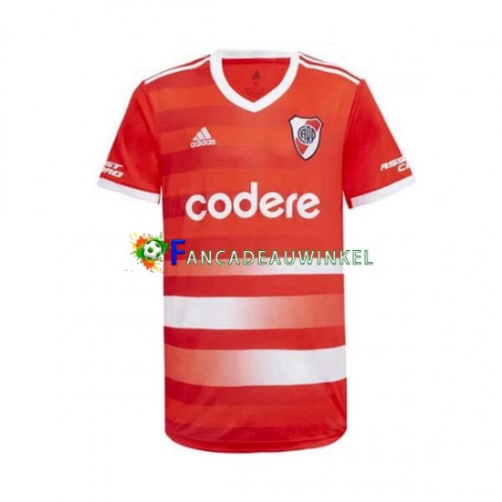 CA River Plate Wedstrijdshirt met Korting Uit Heren 2023-24 Korte Mouw