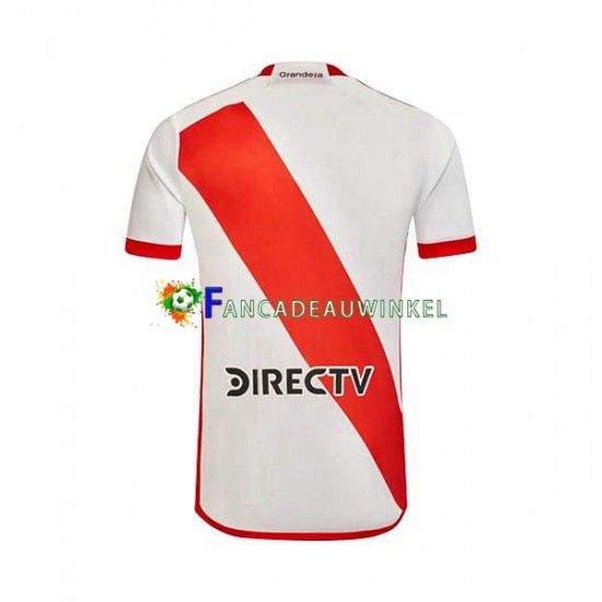 CA River Plate Wedstrijdshirt met Korting Thuis Heren 2023-24 Korte Mouw