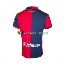 Cagliari Wedstrijdshirt met Korting Thuis Heren 2023-24 Korte Mouw
