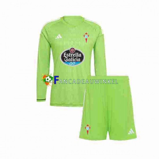 Celta de Vigo Wedstrijdshirt met Korting Keepersshirt Thuis Kind 2023-24 Lange Mouw