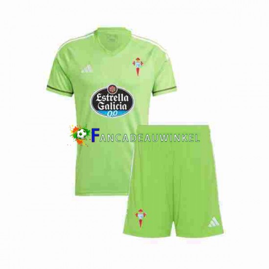 Celta de Vigo Wedstrijdshirt met Korting Keepersshirt Thuis Kind 2023-24 Korte Mouw