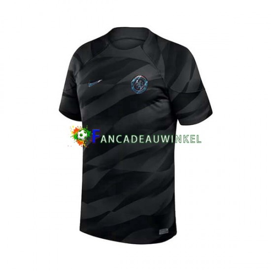 Chelsea Wedstrijdshirt met Korting Keepersshirt Thuis Heren 2023-24 Korte Mouw