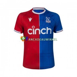 Crystal Palace Wedstrijdshirt met Korting Thuis Heren 2023-24 Korte Mouw