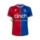 Crystal Palace Wedstrijdshirt met Korting Thuis Heren 2023-24 Korte Mouw