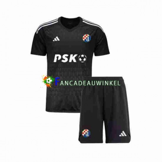 Dinamo Zagreb Wedstrijdshirt met Korting Keepersshirt Uit Kind 2023-24 Korte Mouw