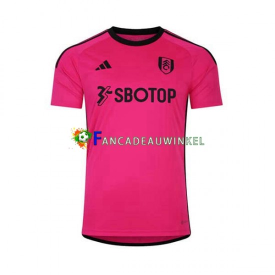 Fulham Wedstrijdshirt met Korting Uit Heren 2023-24 Korte Mouw