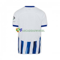 Hertha BSC Wedstrijdshirt met Korting Thuis Heren 2023-24 Korte Mouw