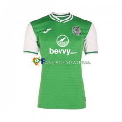 Hibernian Wedstrijdshirt met Korting Thuis Heren 2023-24 Korte Mouw