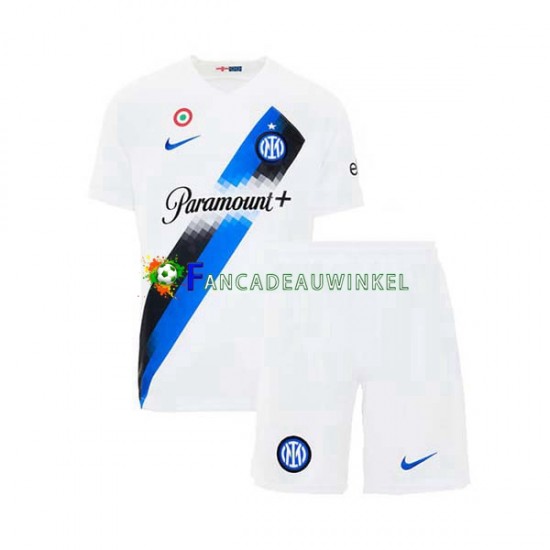 Inter Milan Wedstrijdshirt met Korting Uit Kind 2023-24 Korte Mouw