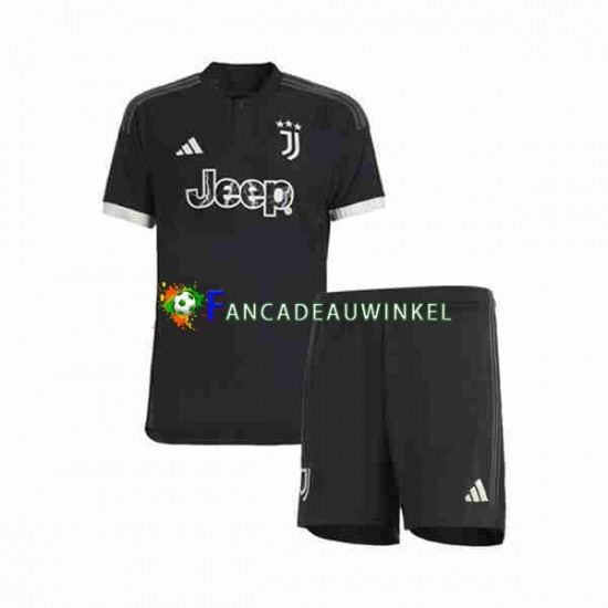 Juventus Wedstrijdshirt met Korting 3rd Kind 2023-24 Korte Mouw