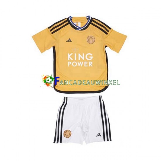 Leicester City Wedstrijdshirt met Korting 3rd Kind 2023-24 Korte Mouw