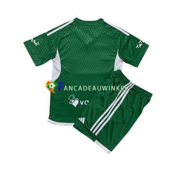 Maccabi Haifa Wedstrijdshirt met Korting Thuis Kind 2023-24 Korte Mouw